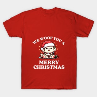 We Woof You A Merry Christmas T-Shirt